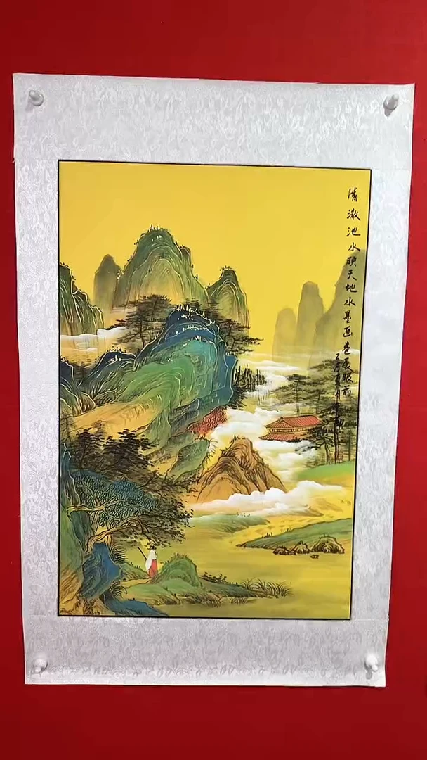 国画国画NYQ杰牛云勤老师作品
