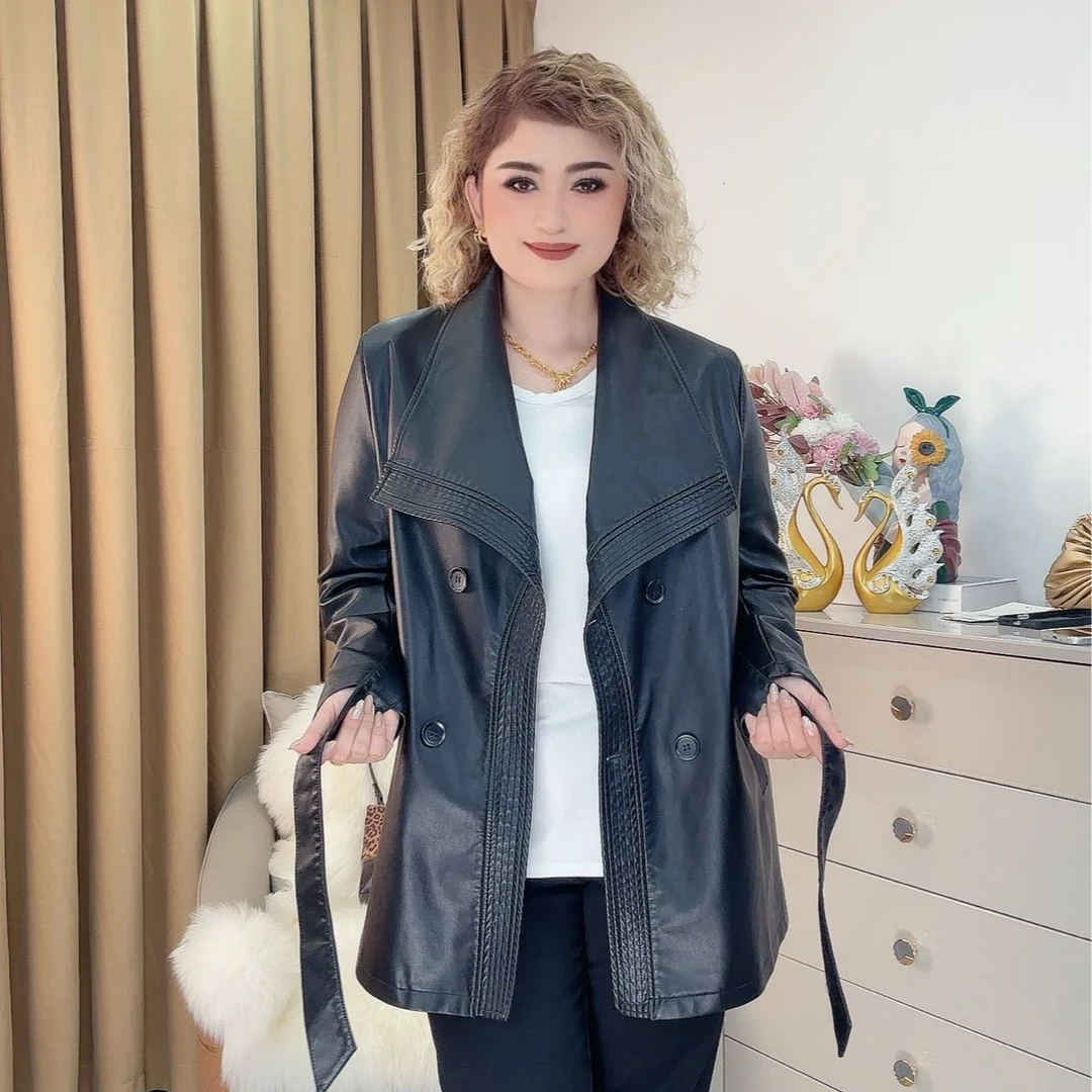 时尚短款百搭女士宽松6260款时尚外套