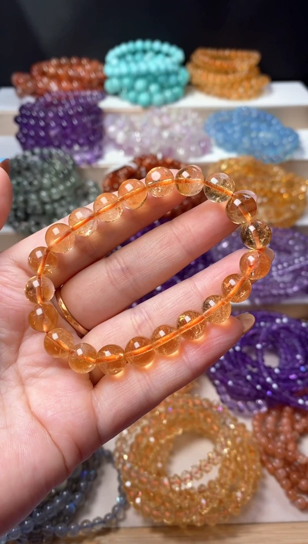 未镶嵌手链黄晶22