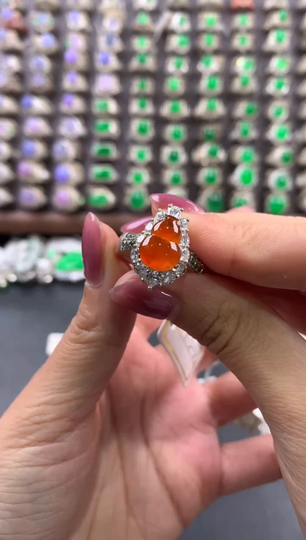 未镶嵌定制翡翠天然缅甸A货翡翠 1.4