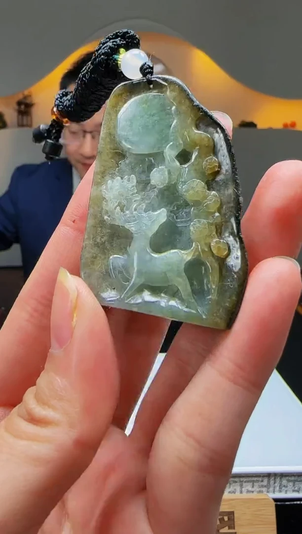 【闪购商品】定制翡翠未镶嵌Q03975翡翠毛货