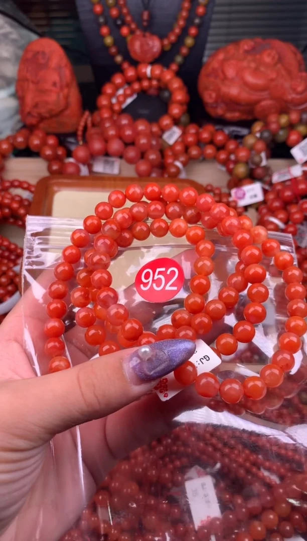 【闪购商品】南红玛瑙珠宝奇石未镶嵌952-8+