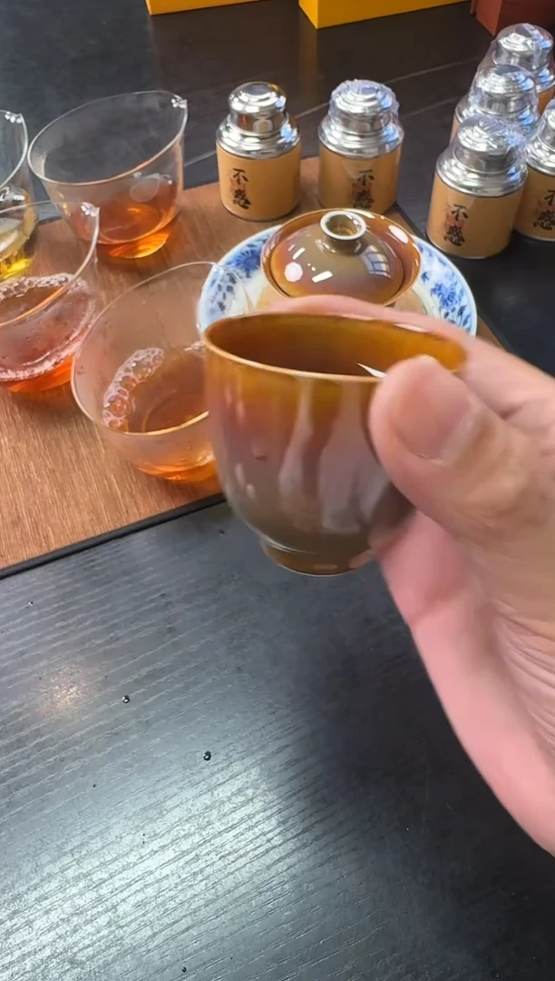 *晴*天紫毫闻香杯---