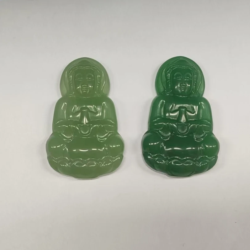【假一赔三】保真东陵玉大号观音约64*60*10多样性发一