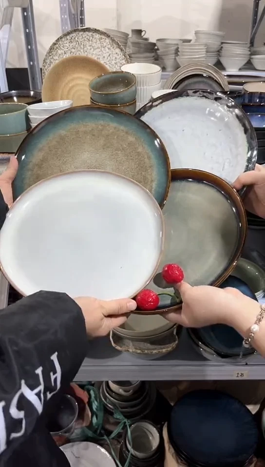 【闪购商品】瓷片外贸尾货瑕疵满20包邮X4 大盘组合