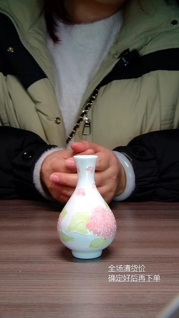 【闪购商品】摆件纯手工手绘杯子景德镇