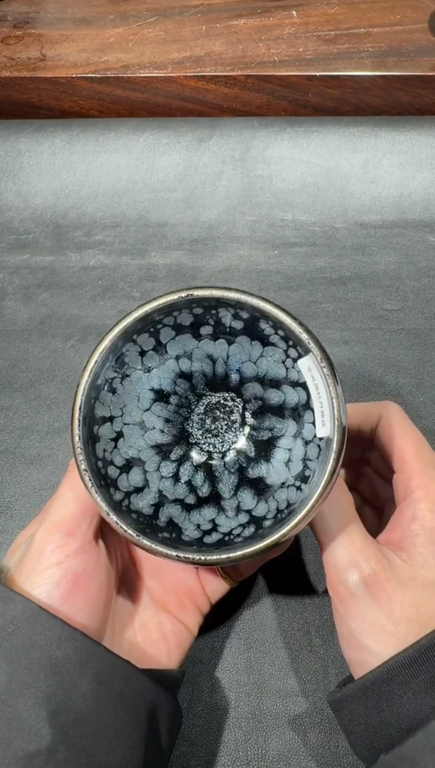 【闪购商品】茶盏建盏故事李英牡丹花132