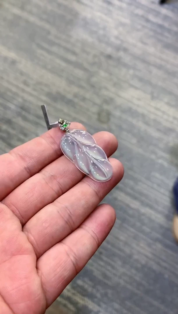 颈饰未镶嵌翡翠天然A货翡翠