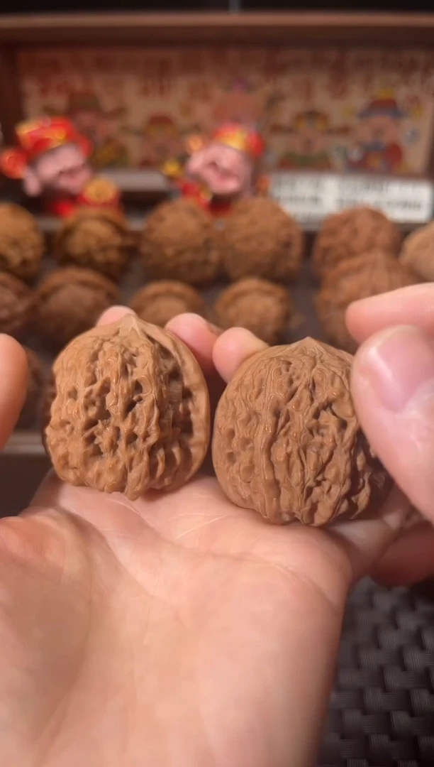 把件文玩核桃平谷凹底38尺