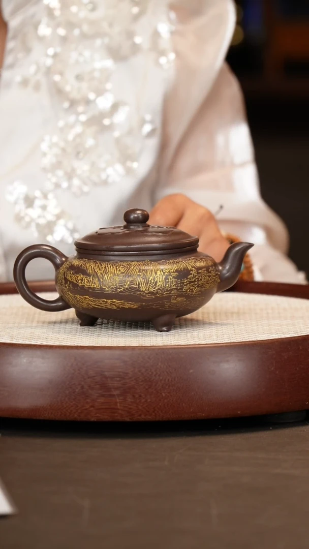 茶壶紫砂【时顺华大彬如意】
