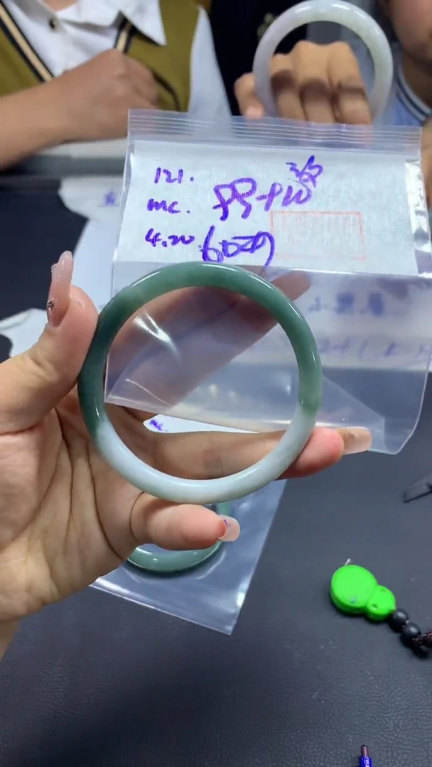 定制翡翠未镶嵌121手镯纹60+99元+拍一发一