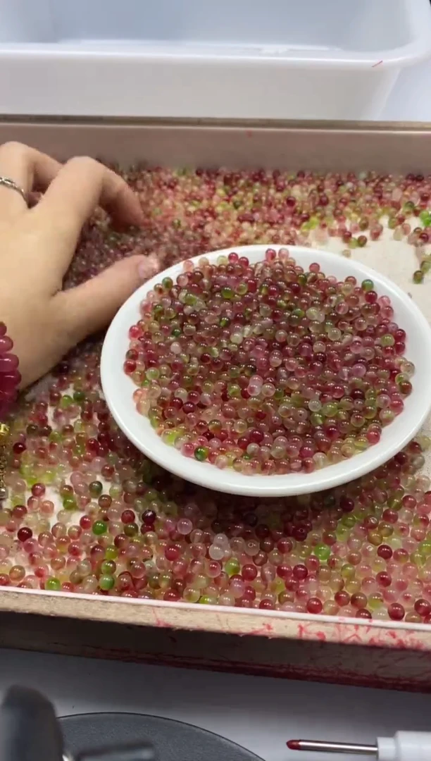 【闪购商品】玛瑙/玉髓颈饰未镶嵌w2275梅花玉4mm*100颗