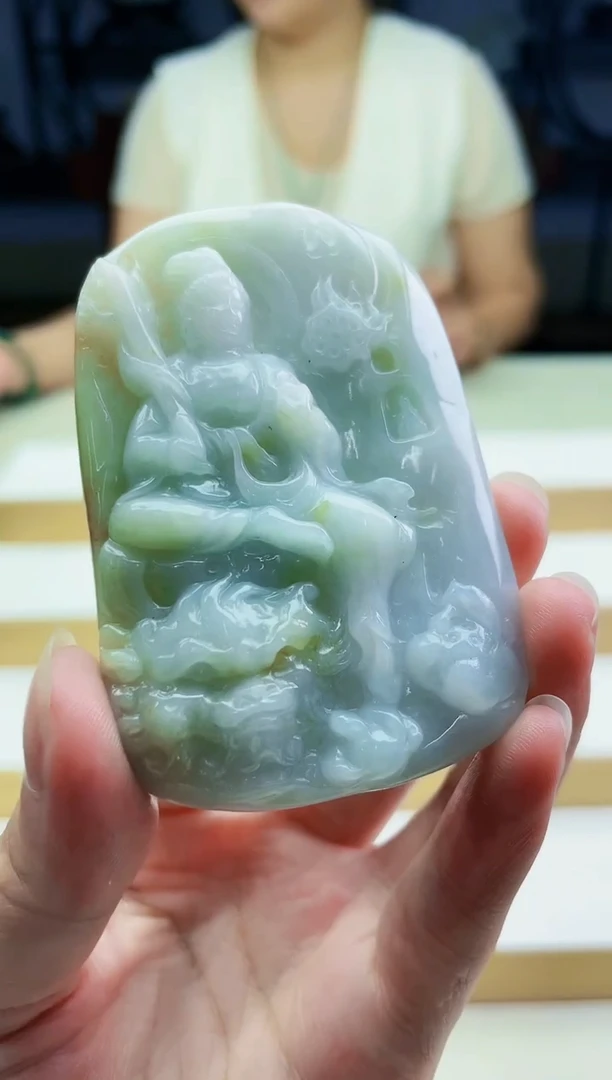 未镶嵌定制翡翠毛货09300163