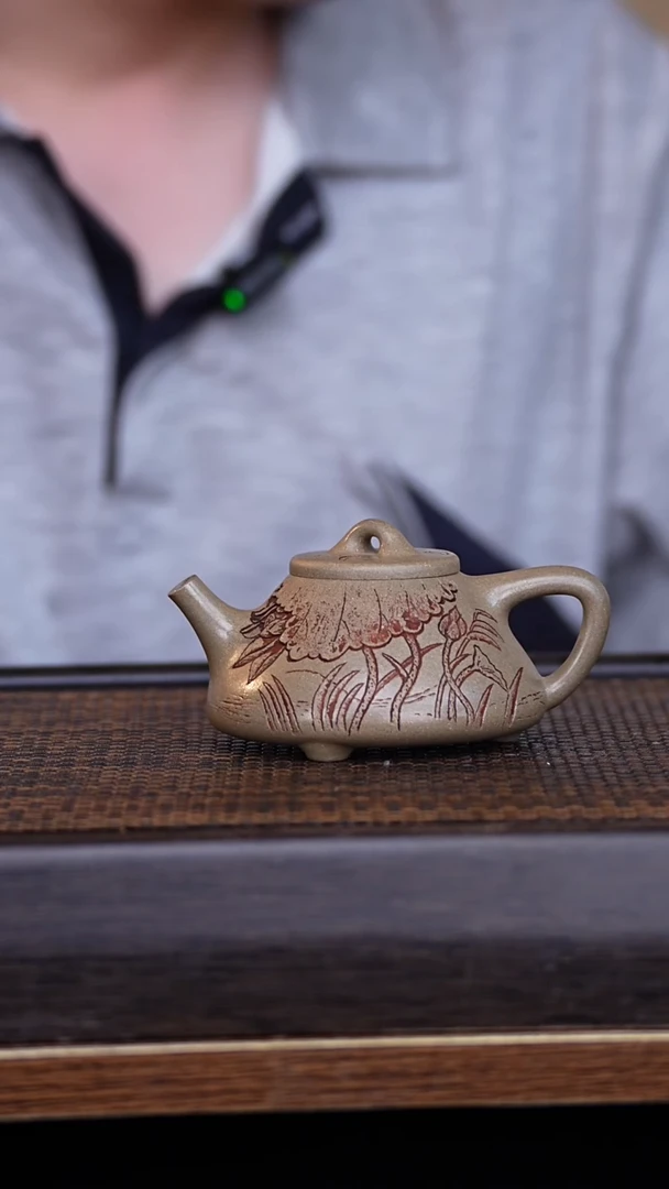 茶壶紫砂宜兴手工原矿紫砂壶001