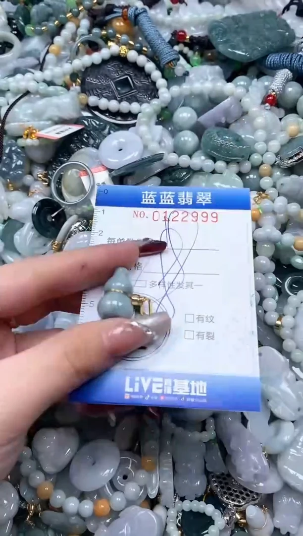 【闪购商品】翡翠颈饰未镶嵌闪购0122999多样性发其一