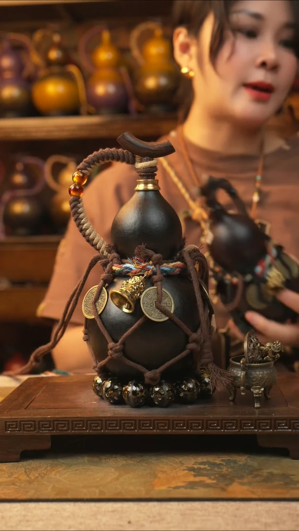 447大漆一物一拍记葫堂出品【不带手串】