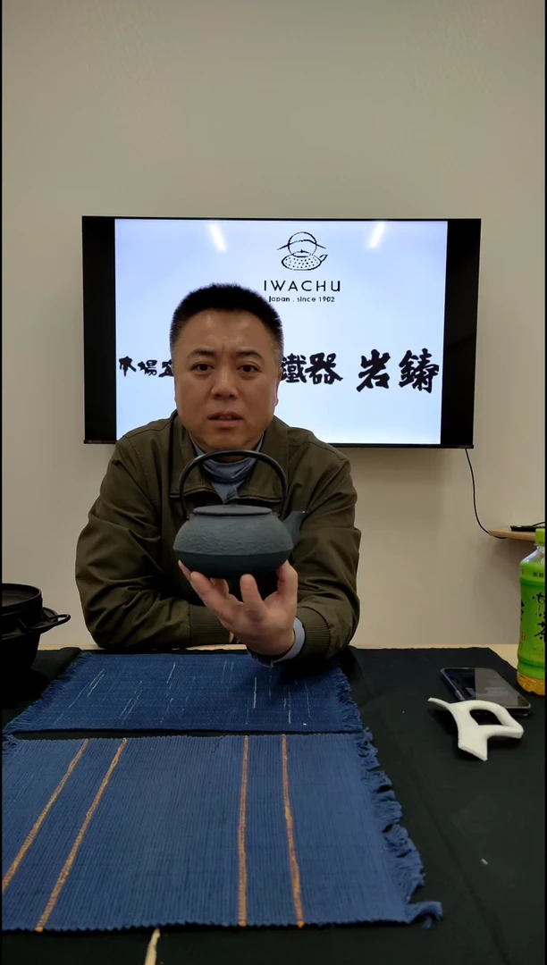 12325岩铸松针纹茶壶