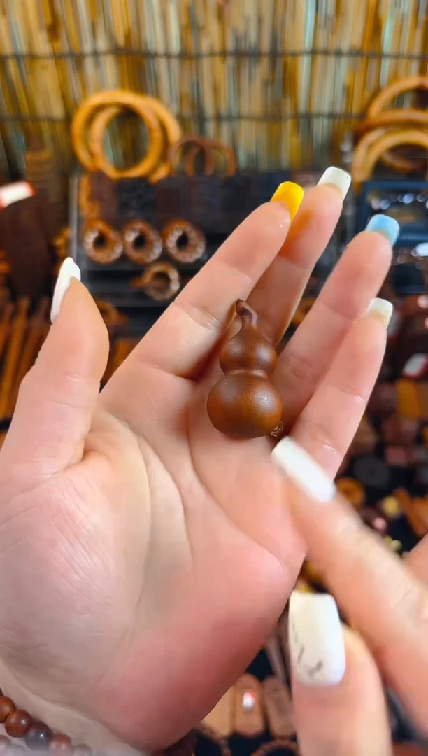 雷击木，枣木一体小葫芦