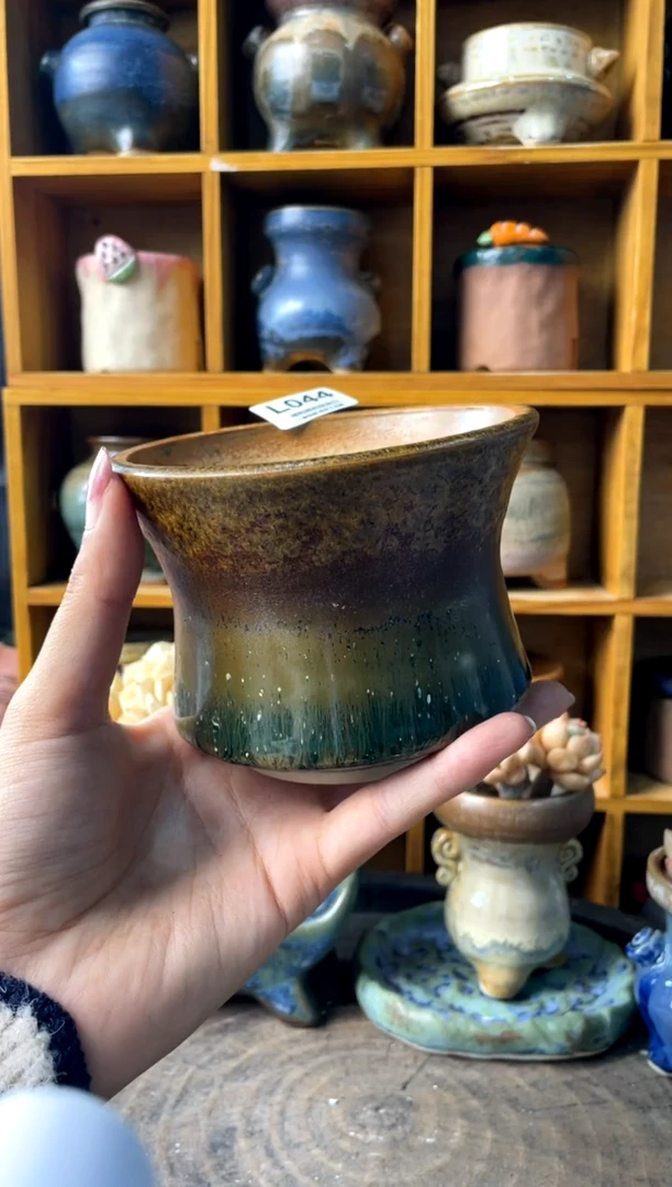 044内口10【多肉花盆多肉盆】