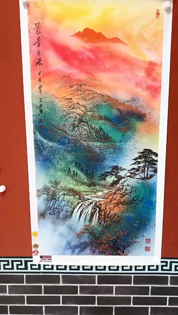 国画闫学强 国画作品
