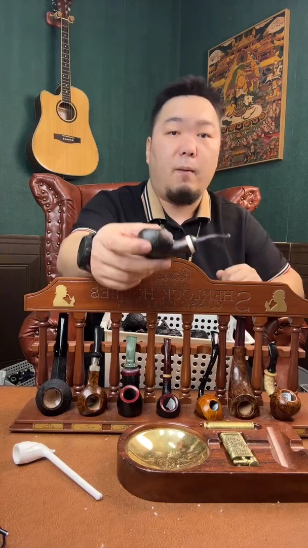 石楠木木雕款意大利进口石楠木烟斗
