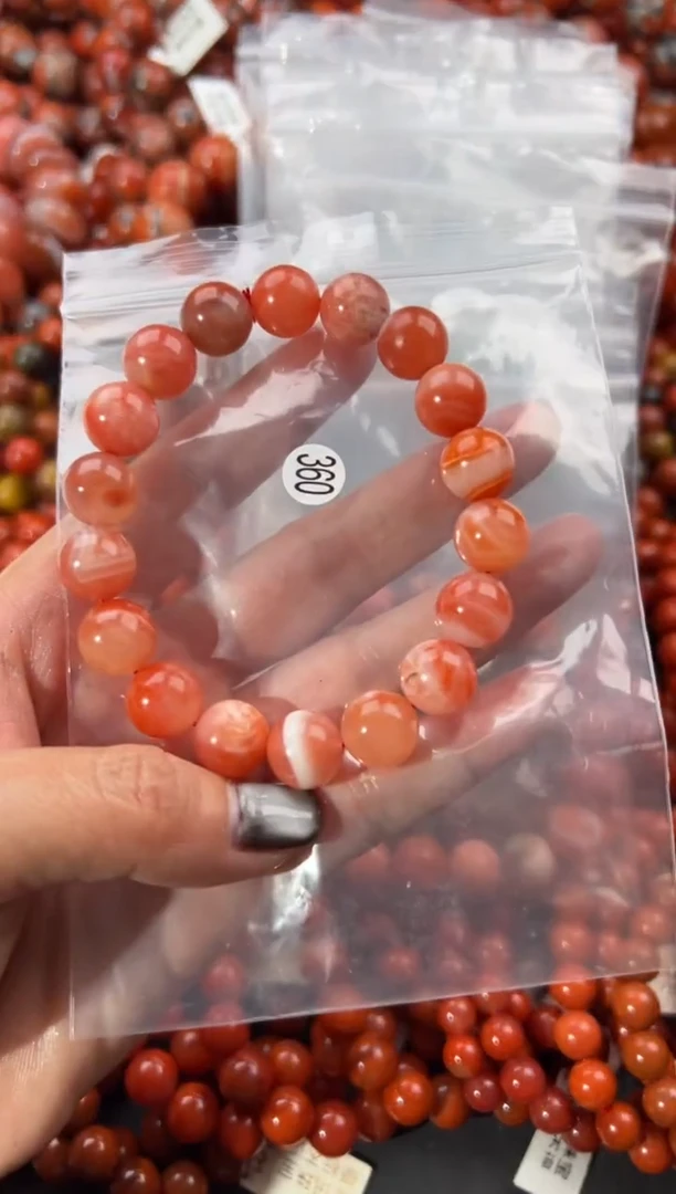 未镶嵌手串南红玛瑙11+