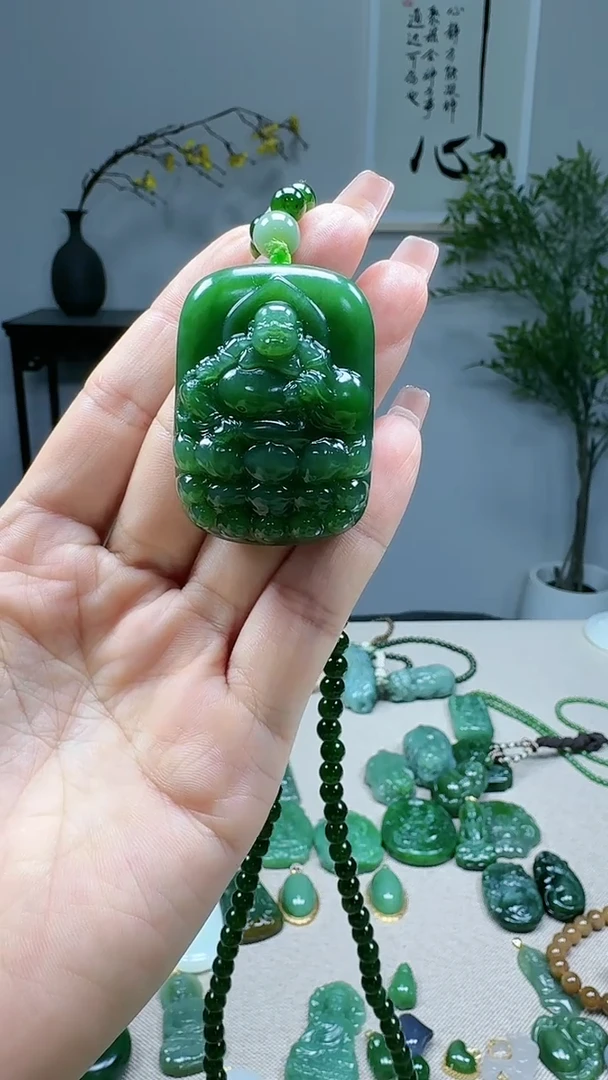 未镶嵌和田玉挂件1