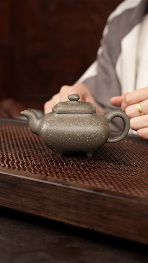 茶壶紫砂青灰泥传炉