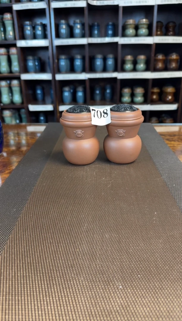 【闪购商品】紫砂    漱口盂   一对   708