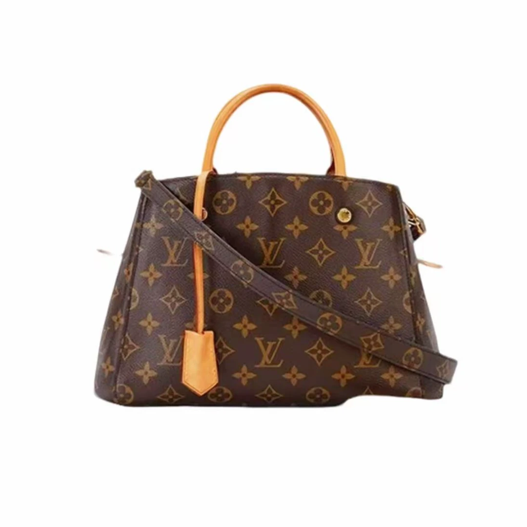 99新 LouisVuitton/路易威登 【安则专属】老花蒙田bb单肩包