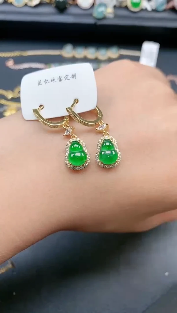 翡翠戒指银S925镶嵌1111111