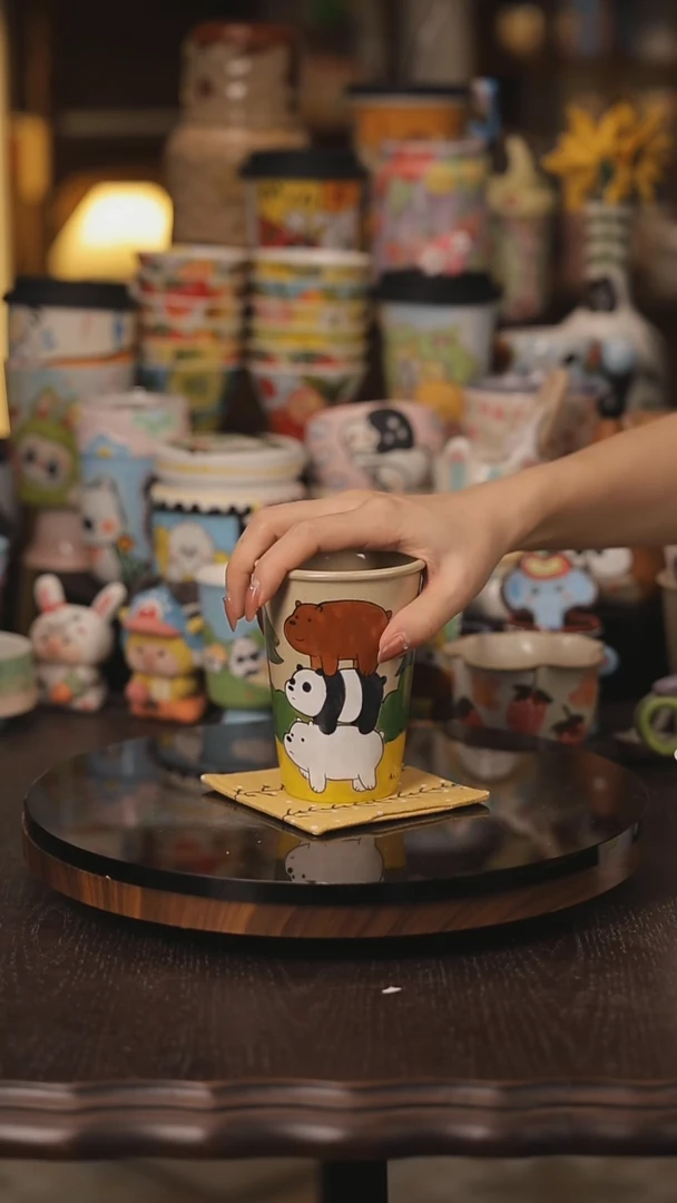 景德镇釉下彩绘设计师款式陶瓷