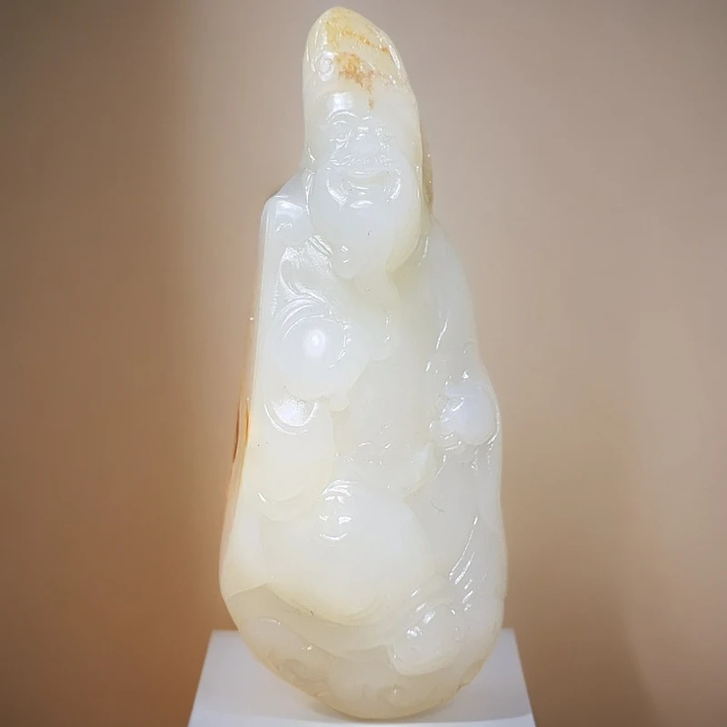和田玉未镶嵌吊坠(不含链)
