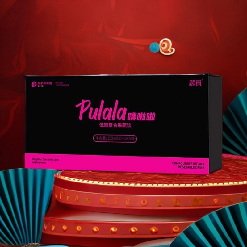 【四盒】颜食 Pulala 奇亚籽果泥植物饮料（整盒拆封后不退）