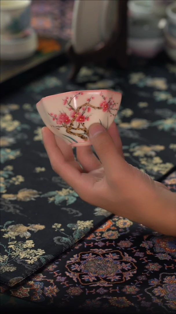 英姐好物分享@@梅花八方杯