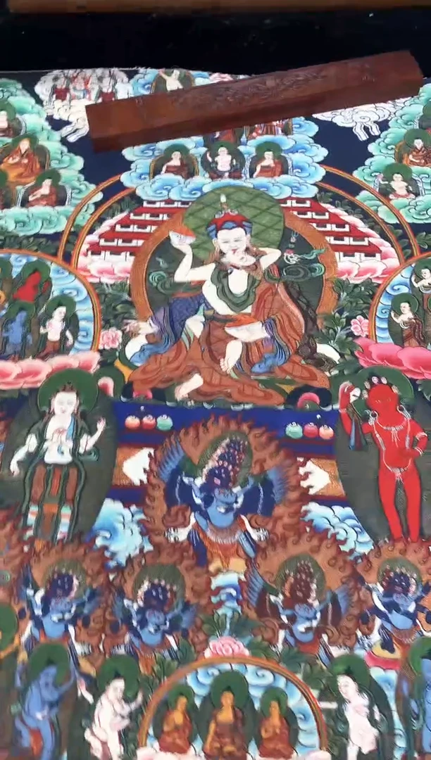 卷轴画154莲花生大师