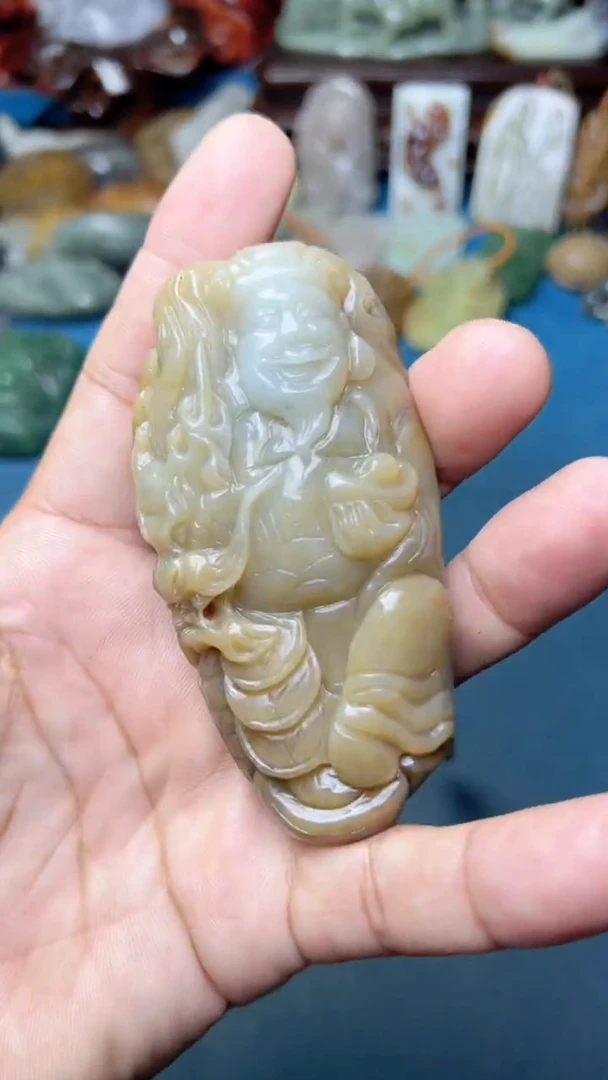 未镶嵌和田玉把件-