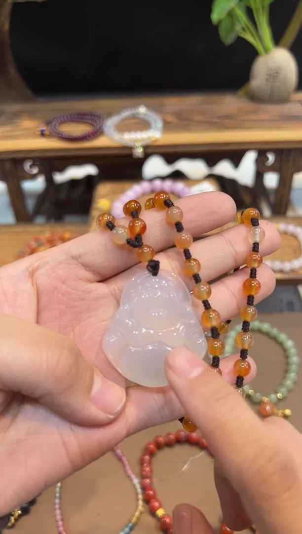 【闪购商品】玉髓颈饰未镶嵌@@项饰