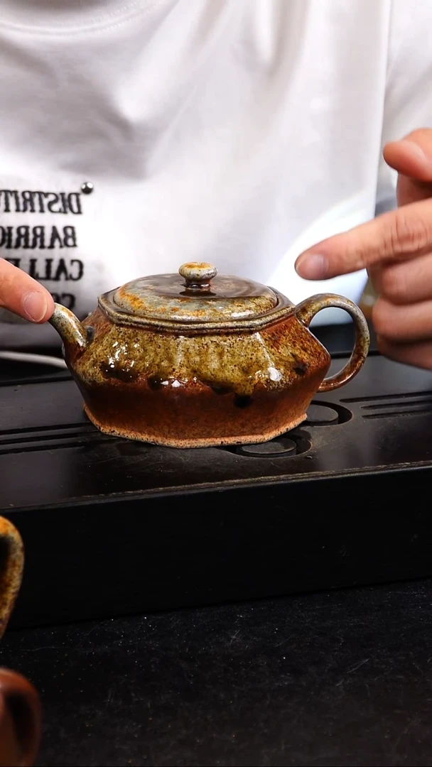 茶壶紫砂宜兴柴烧紫砂壶