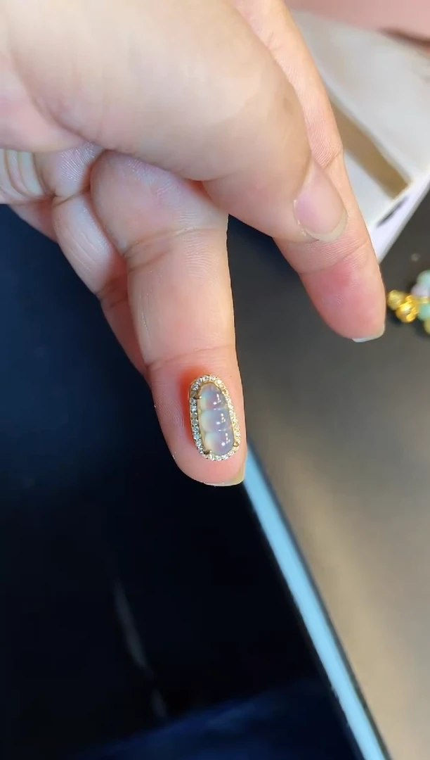 吊坠(不含链)银S925镶嵌翡翠1