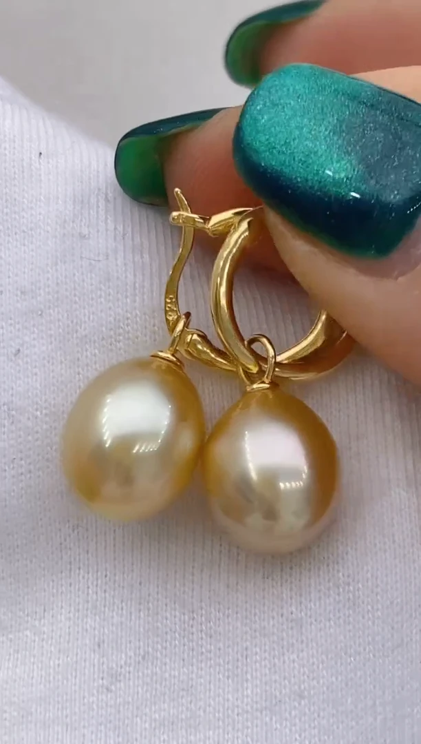 【闪购商品】海水珍珠耳饰银S925镶嵌132