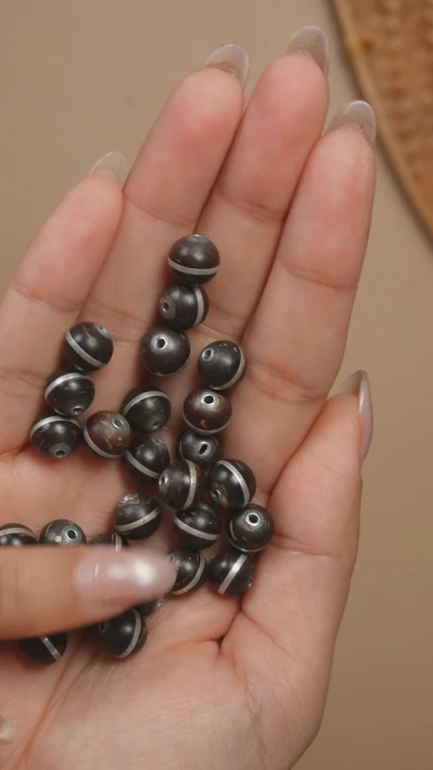 玛瑙/玉髓单珠未镶嵌LUMG0116-2-1发一颗