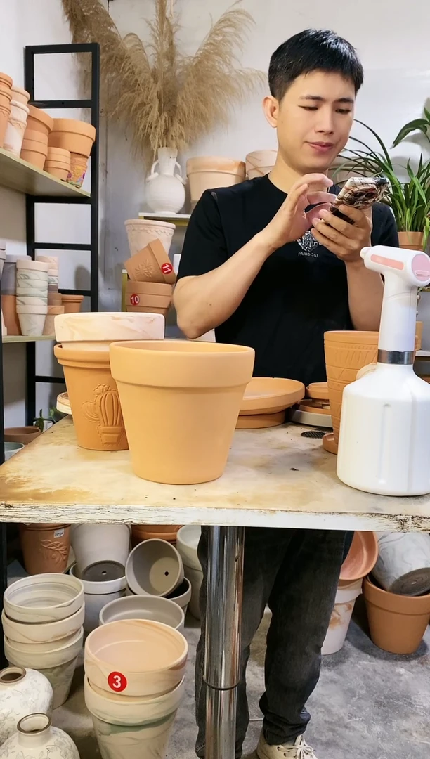 18*16红陶国际 2盆无托