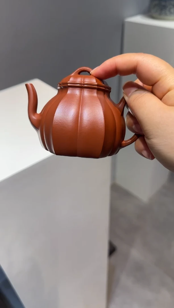 茶壶紫砂光**动筋纹水仙