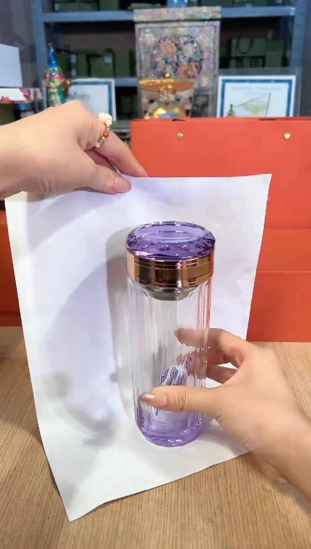 【闪购商品】杯111晶灵水杯（紫）