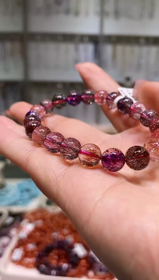 未镶嵌手链水晶多样性发其一超七8.5+