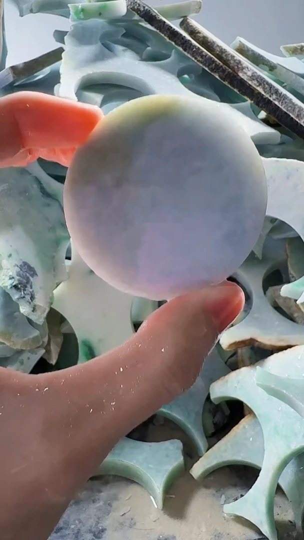 裸石翡翠缅甸翡翠A货文6421