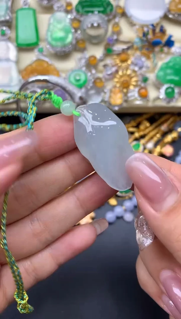 颈饰未镶嵌翡翠187-中国好珍宝