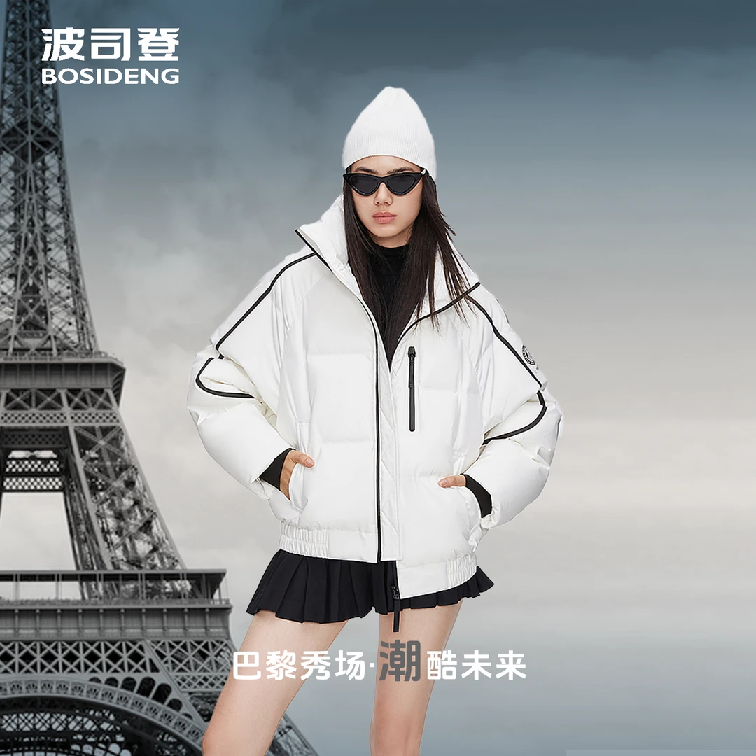 【巴黎秀场款】波司登反季高端泡芙加厚款设计师高端短款羽绒服3760