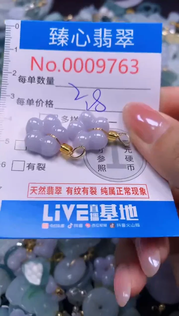 颈饰未镶嵌翡翠9763
